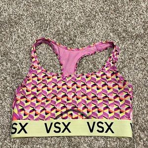 Victoria secret sport, size large, purple and yellow.
